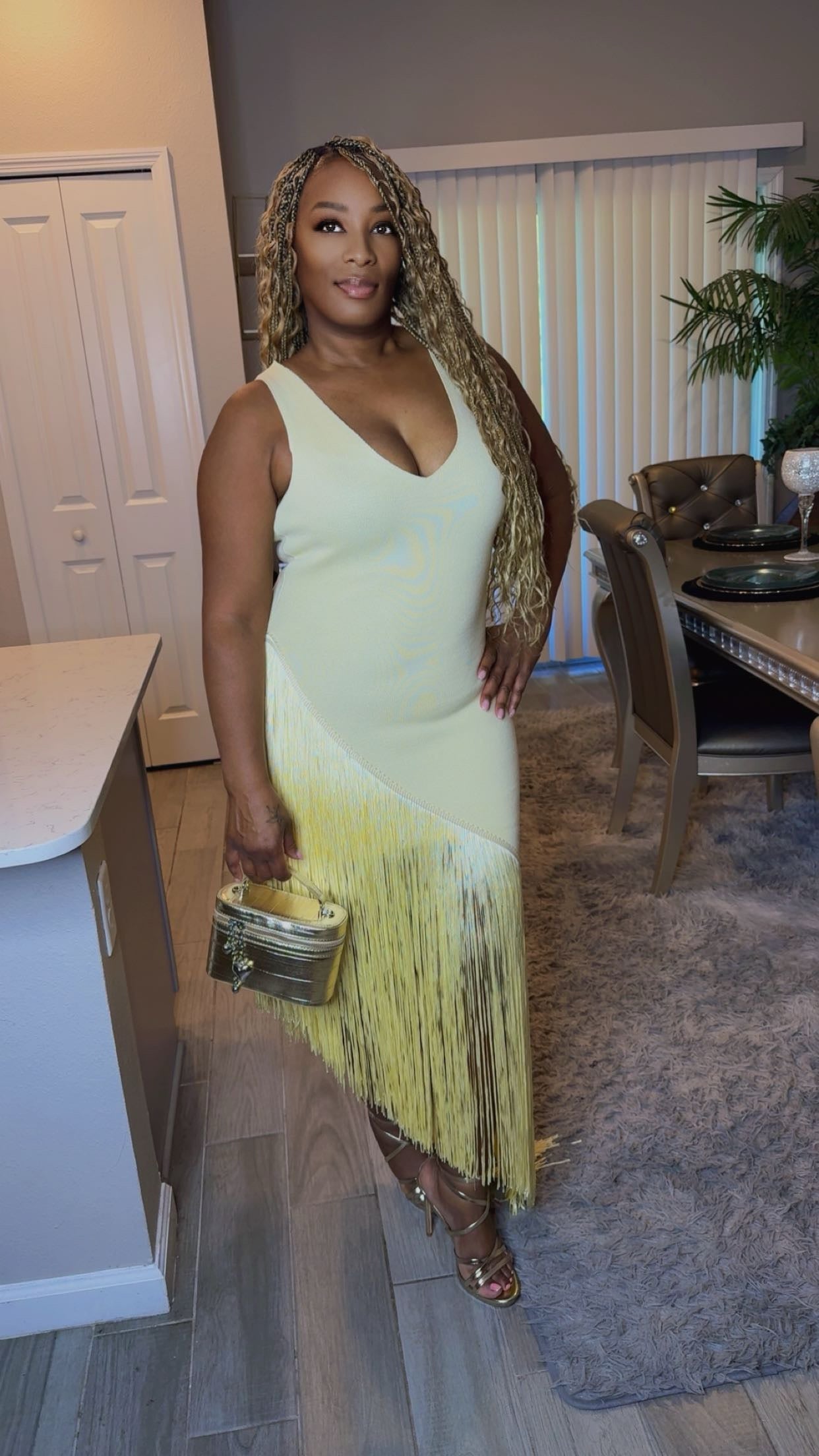 Grand Affair fringe dress