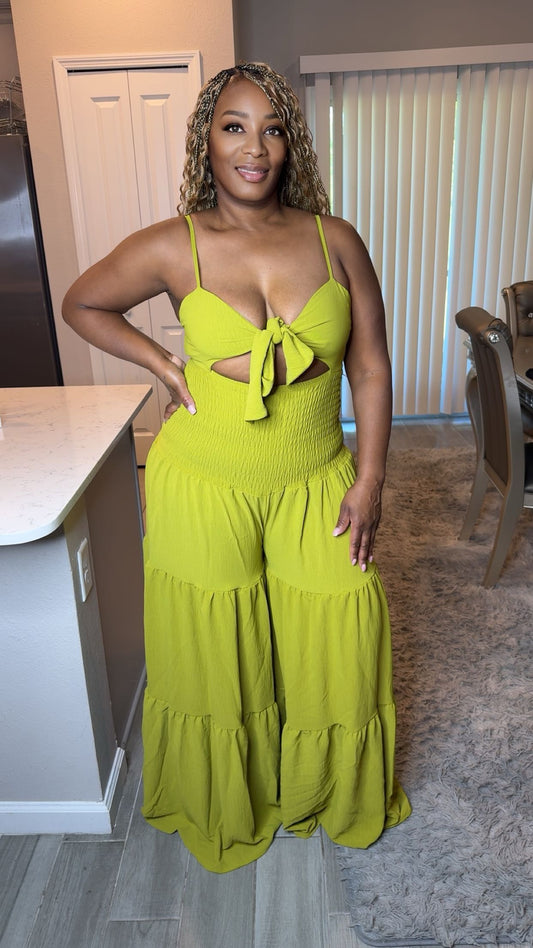 Carmen Jumpsuit (Green)